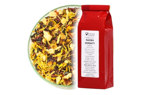 Herbata Owocowa CYTRYNOWY SORBET (OT) (50g) Cytrusowe Orzeźwienie !!